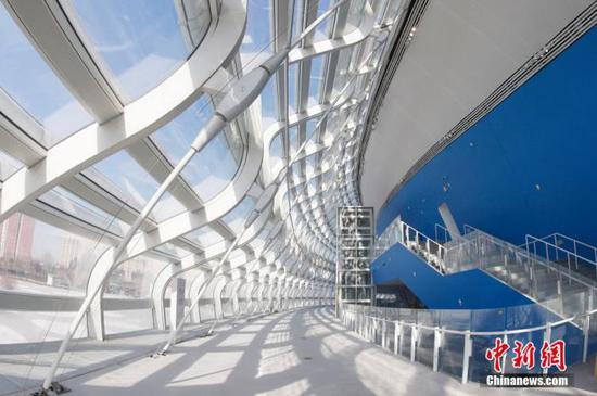  资料图：国家速滑馆内景。&nbsp;中新社记者 韩海丹 摄