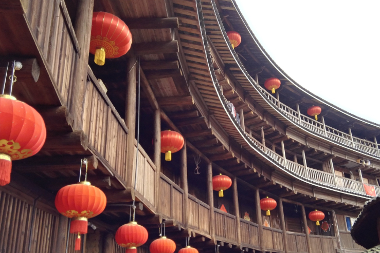 福建一“特色”建筑,号称“土楼之王”,是《大鱼海棠》的取景地