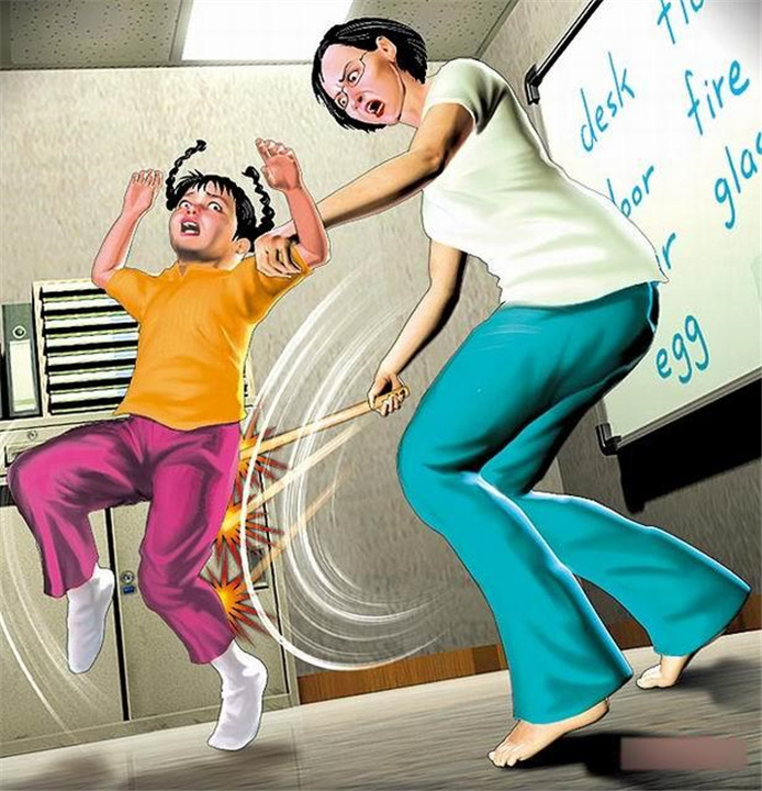 “妈妈,老师打我”,2位妈妈的不同反应,决定了孩子悬殊的人生