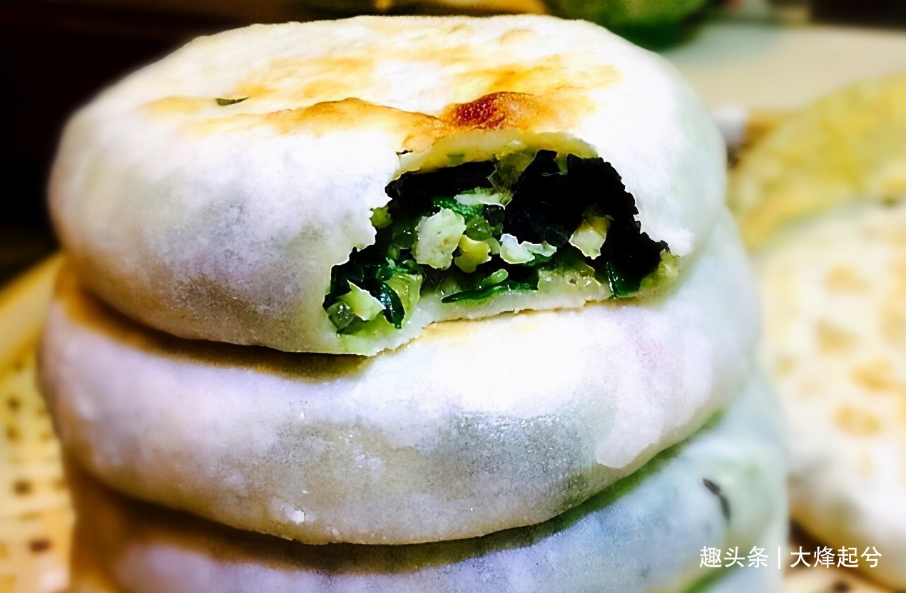 馅饼怎么做才好吃?教您这个方法,馅饼皮薄馅多,口感不硬,好吃