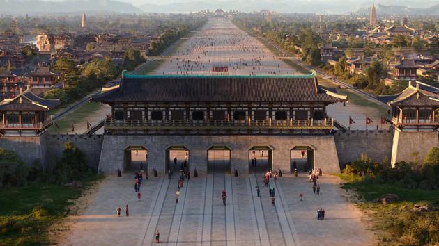 最佳真实效果电影人造环境:《花木兰》皇城