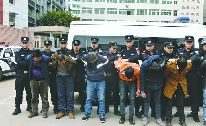 抓获犯罪嫌疑人 &nbsp;受访者供图