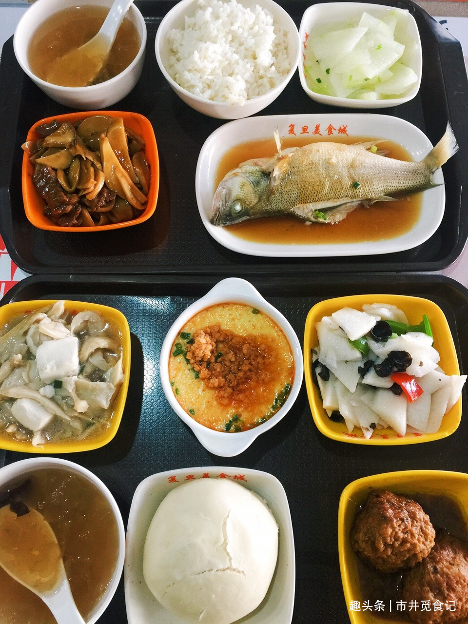 复旦大学的食堂有多实惠,粥3角,东坡肉3块2,上好大学太值了