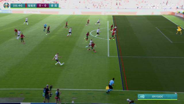 1-0到0-1！德国破门葡萄牙全队抗议，VAR改判越位，C罗随后进球