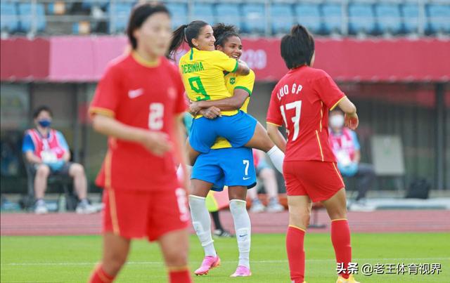 0-5惨败!中国女足被巴西横扫,王珊珊张馨中柱,奥运首战开门黑
